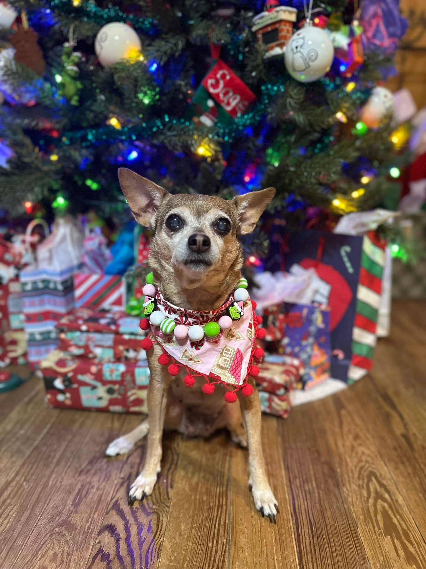Candy Cottage Reversible Bandana