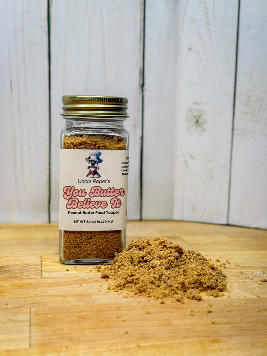 Uncle Roper’s “You Butter Believe It” Peanut Butter Topper