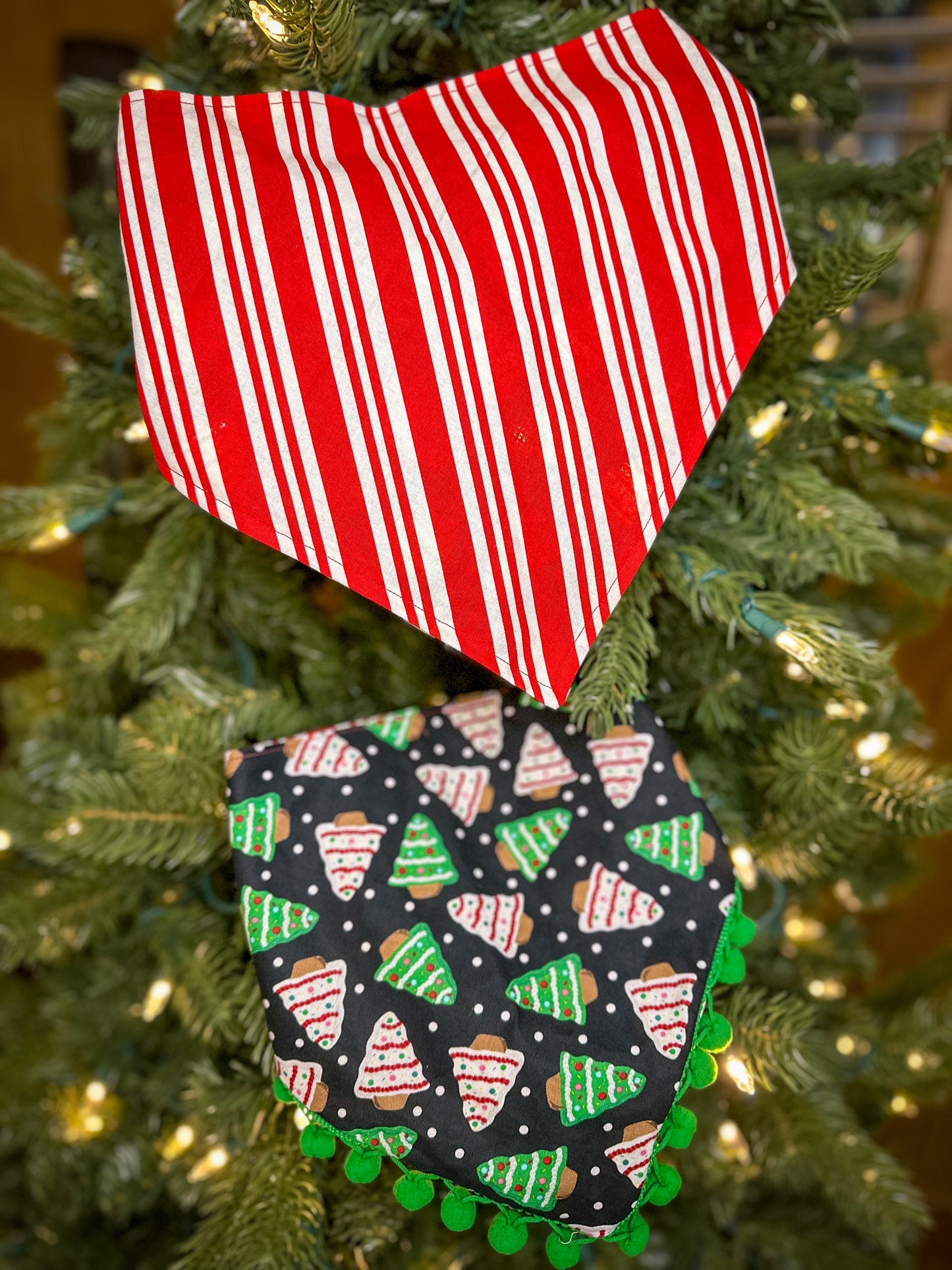 Little Nimmy Christmas Tree bandana